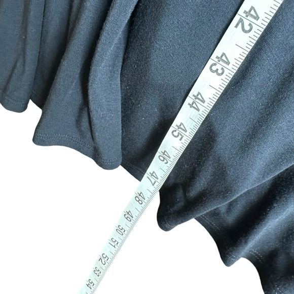 Reformation Women’s M Medium Black Maxi Dress Capsule Minimalist T Shirt - Picture 11 of 12